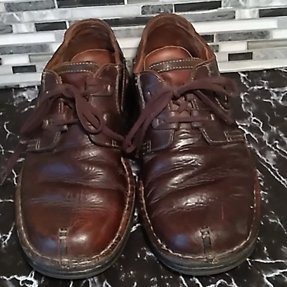 Mens Clark lace up comfort shoes 👞